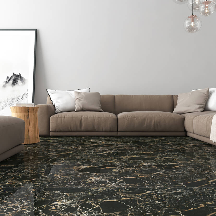 Tiger Black 60x60