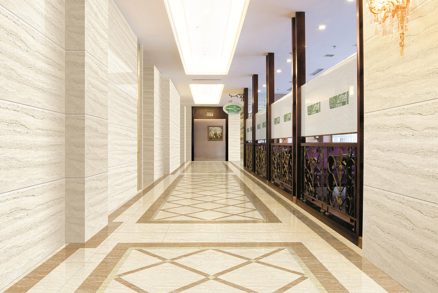 White Travertine 60x120