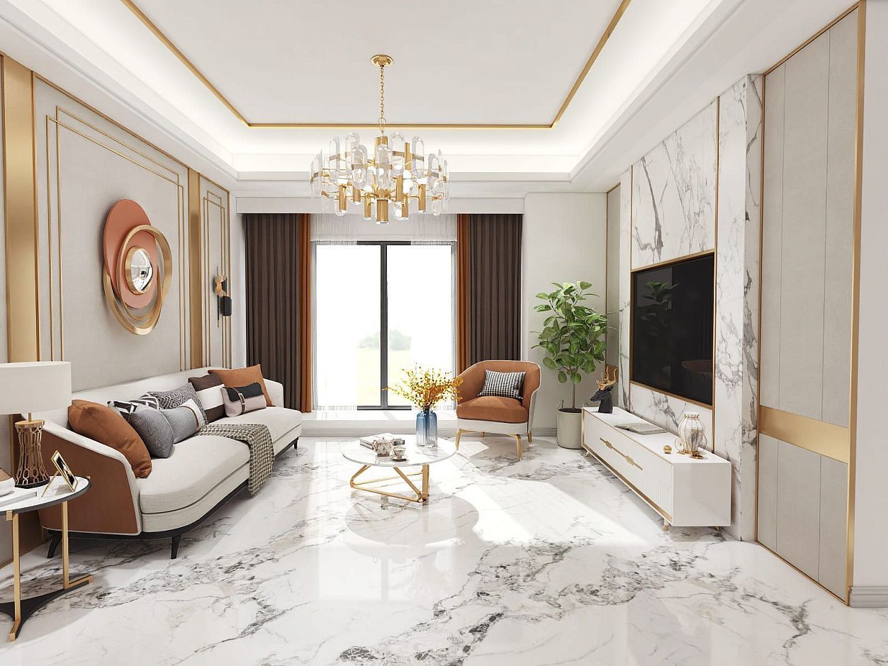Bianco Gold 60x120